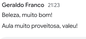 Depoimento de participante 7