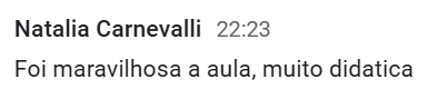 Depoimento de participante 8